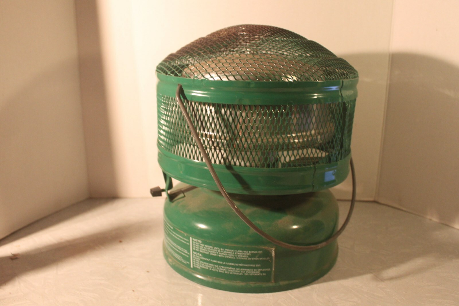 COLEMAN CANADA MODEL 516K 5000 BTU HEATER STOVE + BOX + INSTRUCTIONS JAN 1981