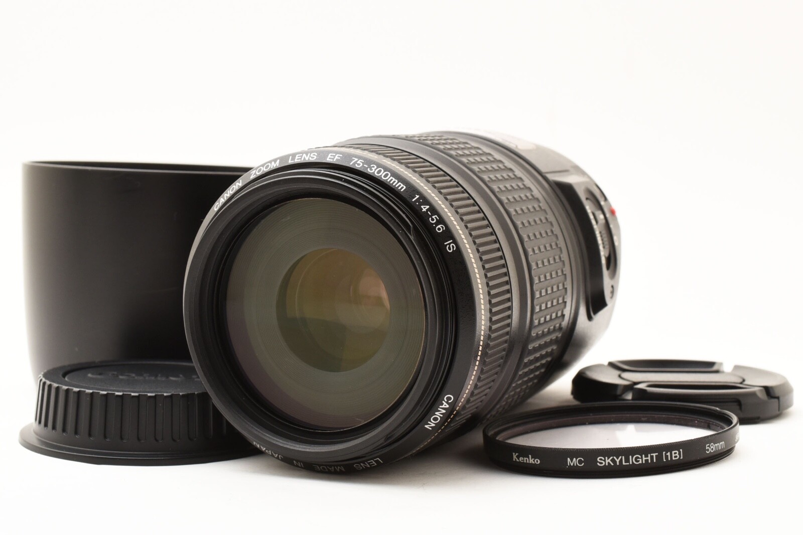 Canon EF 75-300mm F/4-5.6 IS USM Telephoto Zoom Lens [Near Canon EF 75-300mm F/4-5.6 IS USM Telephoto Zoom Lens [Near