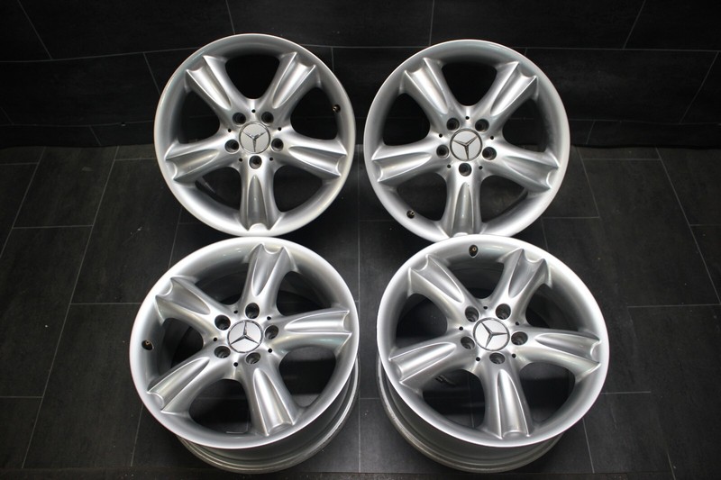 Original Mercedes Clk Slk W208 W209 W203 Alufelgen 7,5j X 17 Zoll Et 36