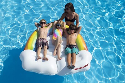 Swimline Rainbow Island Inflatable Swimming Pool Float - 90815
