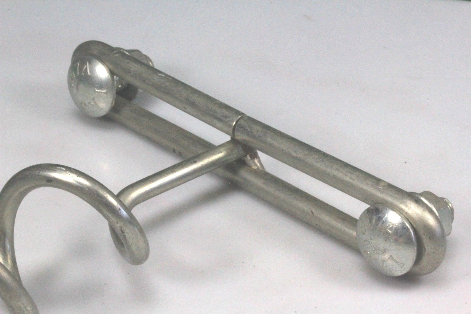 Heavy Duty Steel Spiral Anchor Stake Dog Tie Down. Dual Hitch.