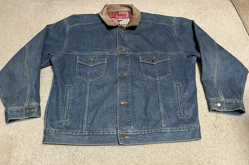 Marlboro Denim Jacket Country Store Vintage Rare Adult Men's