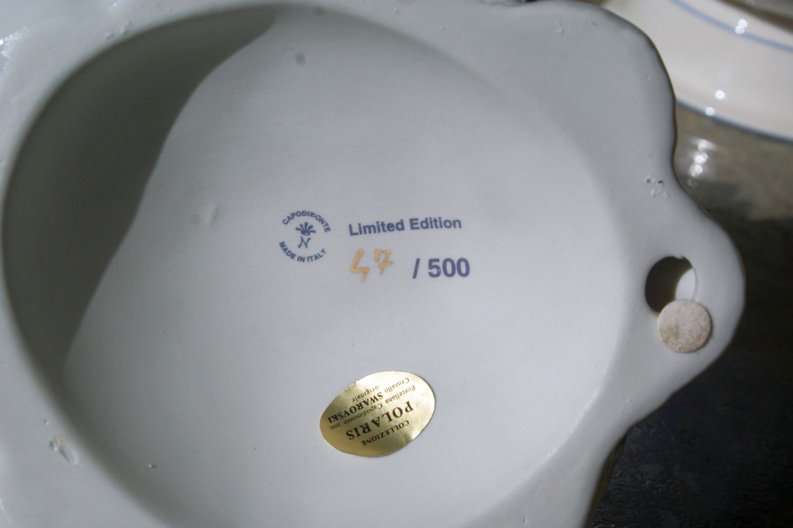 CAPODIMONTE POLARIS PORCELAIN 12