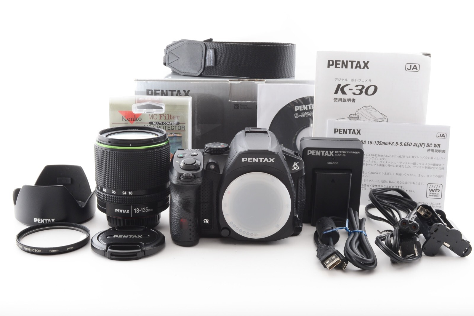 PENTAX K30/18-135mm　（良品) Amazon.com : Pentax K-30 Weather-Sealed 16 MP CMOS Digital