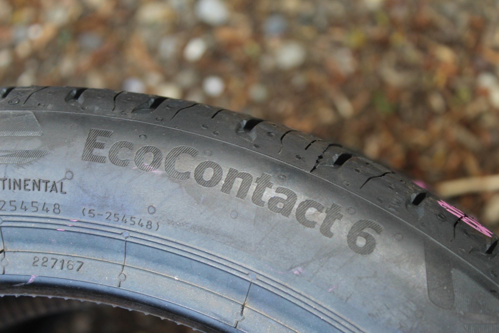 New 215 40 17 Continental, Eco Contact 6, XL, 87V, x1 Single Tyre (F1_tyres) X48