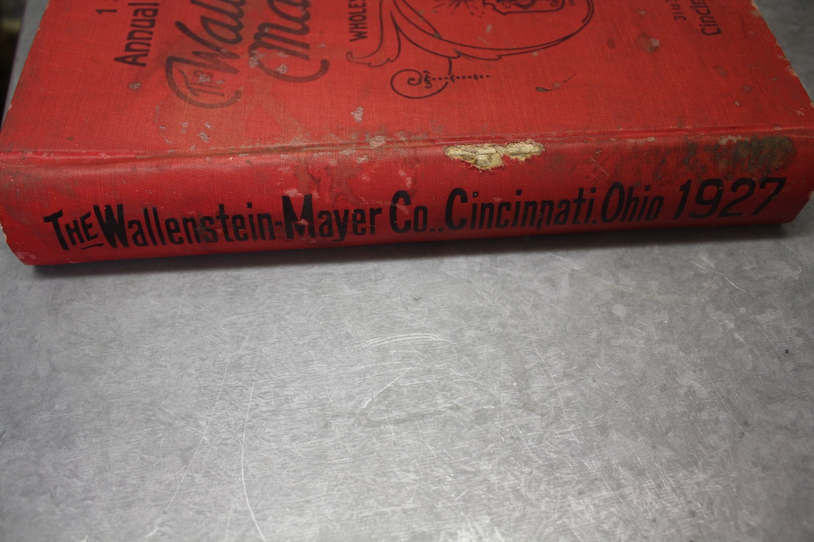 The Wallenstein-Mayer Co. Cincinnati, Ohio 1927 Annual Catalog (Jewelry Sale)