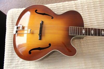 vintage 1953 epiphone triumph regent cutaway archtop jazz guitar