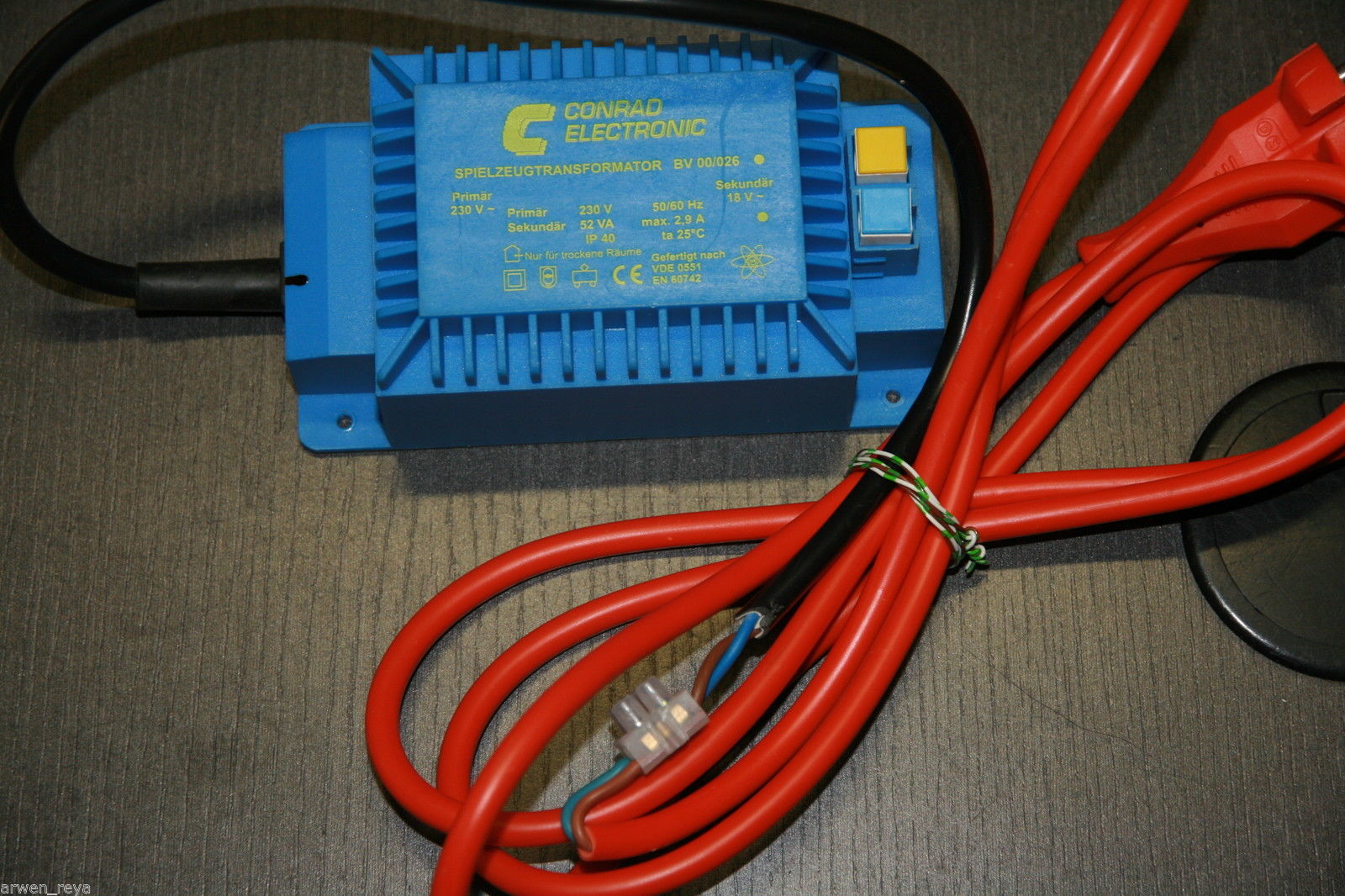 Trafos für die Steuerung von Modellbahnen