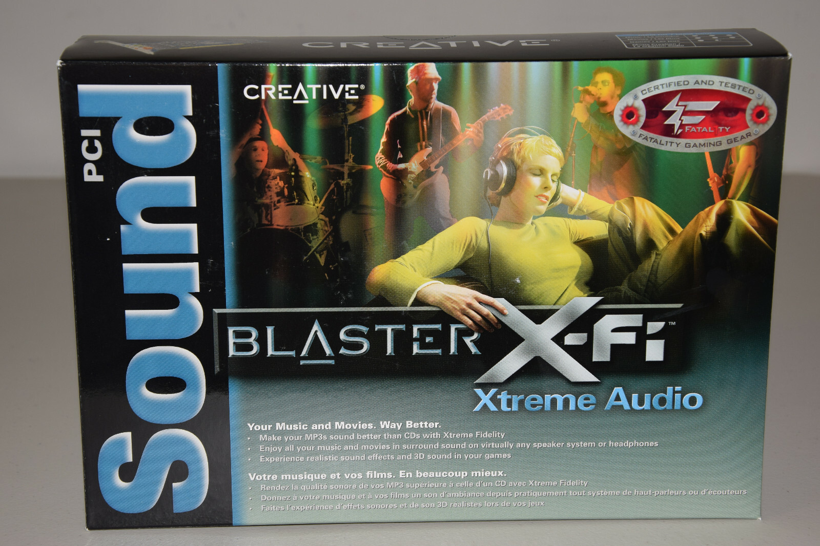 Creative Sound Blaster X-Fi Xtreme Audio SB0790 PCI 7.1 Win