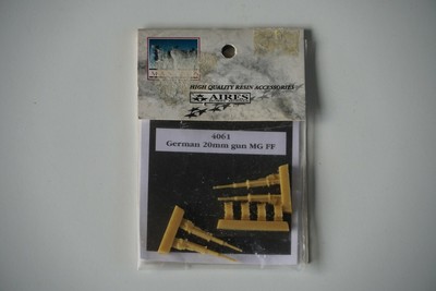 Aires 4061 1/48 German 20mm MG.FF cannons x4