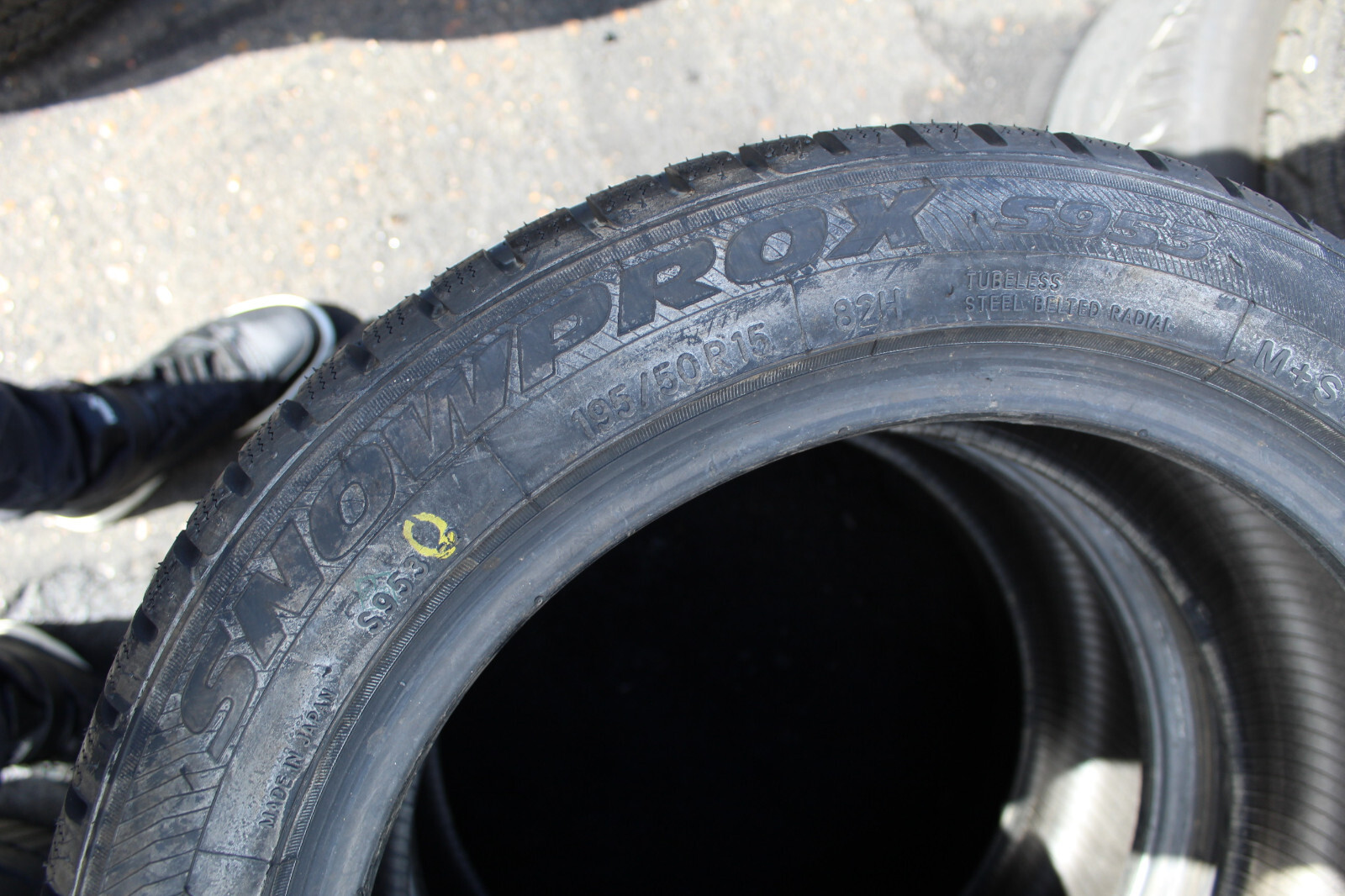 New 195 50 15 Toyo, SnowProx, Winter, M+S, 82H, x2 A Pair (F1_tyres) FOD L859