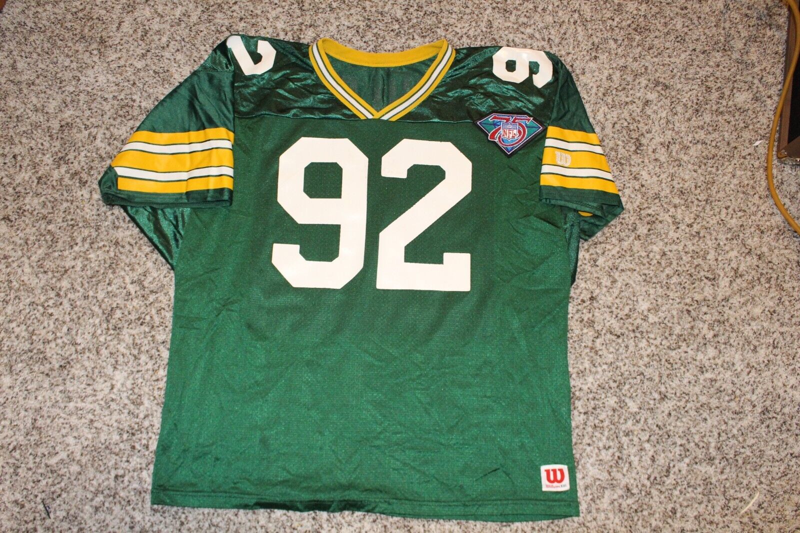 PROLINE Green Bay Packers Reggie White Jersey 2XL 75th PROLINE Green Bay Packers Reggie White Jersey 2XL 75th