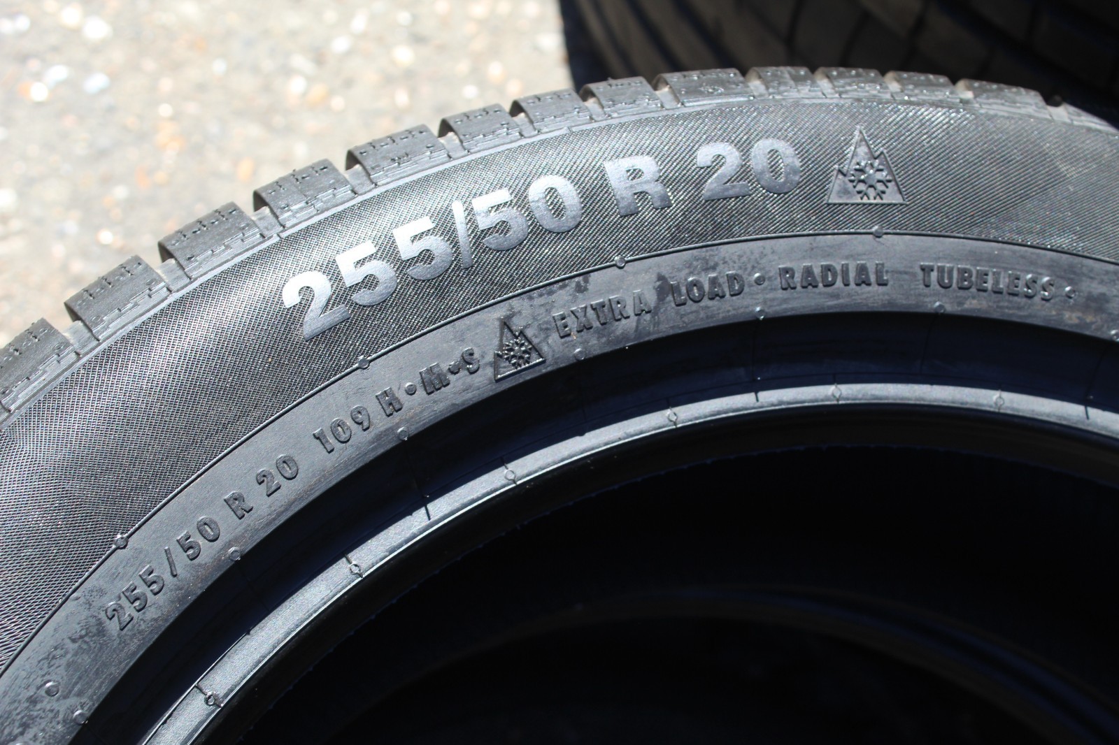 New 255 50 20 Continental, Winter, AO, XL, 109H, x1 Single Tyre (F1_tyres) X05
