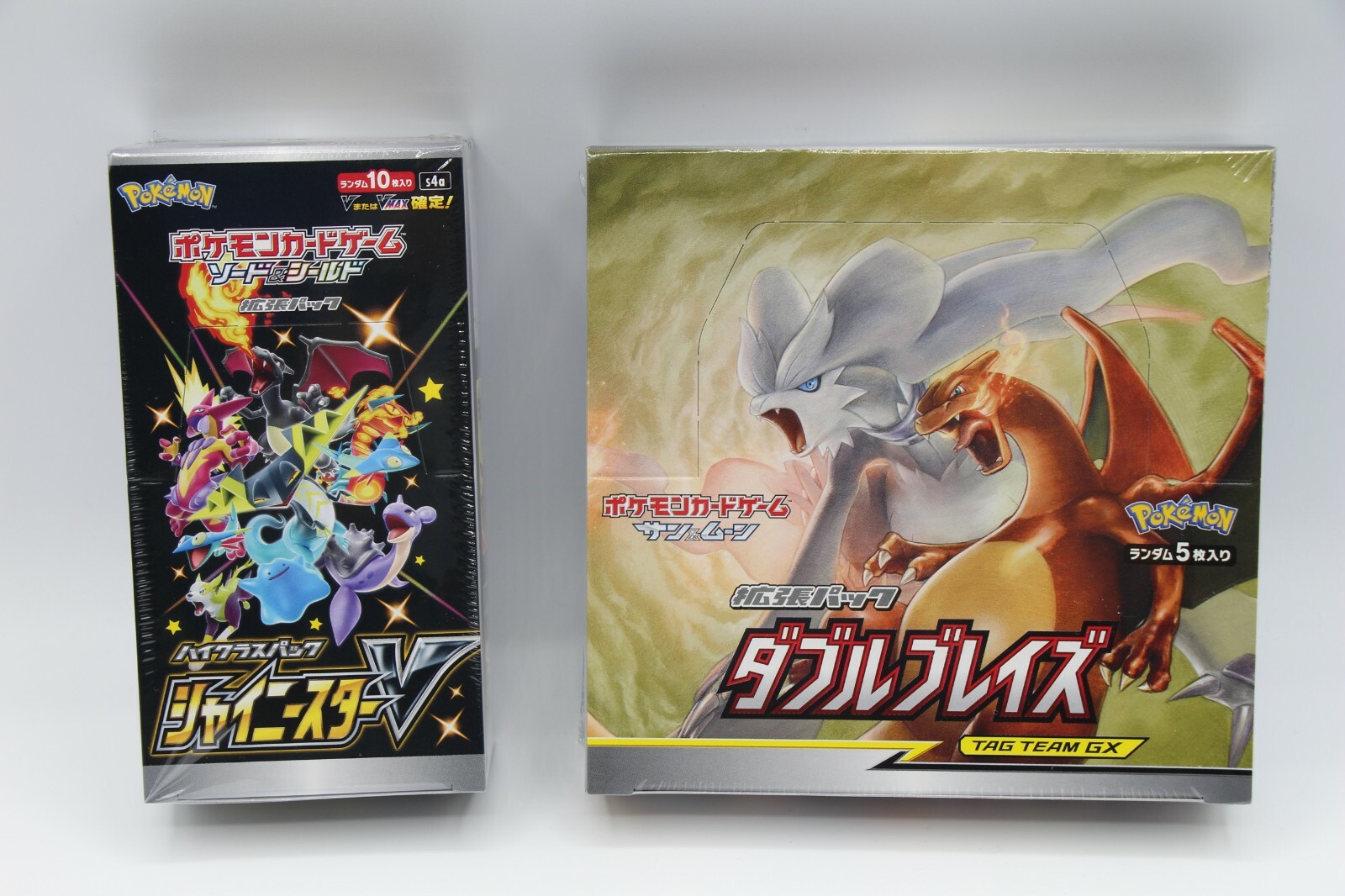 Vスター2枚セット 1 BOX EACH Pokemon Card Shiny Star V & Double Blaze Japanese