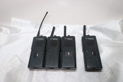 Lot of 4 Motorola Radius GP300 Two-Way Radio Portable Without Batteries. Buy it now for 74.99