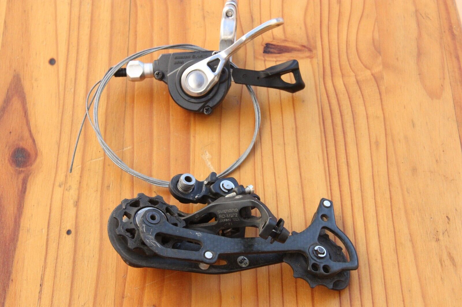 SHIMANO XTR RD-M972 DERAILLEUR & SL-M970 SHIFTER | eBay SHIMANO XTR RD-M972 DERAILLEUR & SL-M970 SHIFTER | eBay