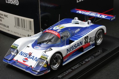 Ebbro 43681 1:43 Scale Nissan Nismo R88C 1988 Le Mans No. 32 Die Cast Model Car