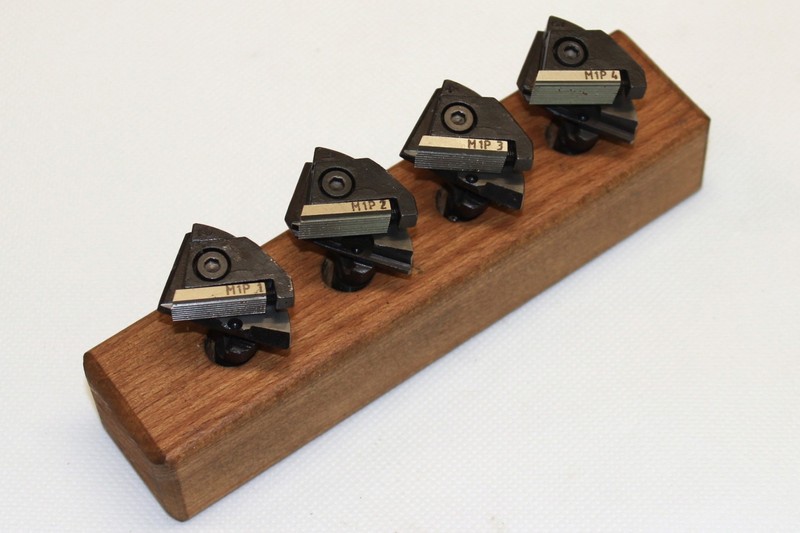 4x Strehlerhalter Wagner - Zr12 (B 1,58) - 60Â° Stg. 1,0  Gewindeschneidkopf Za12