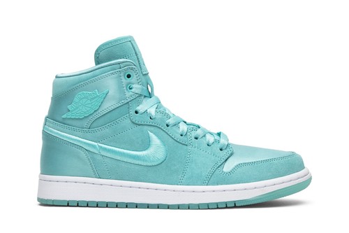 Pre-owned Jordan Nike Wmns Air  1 Retro High Season Of Her: Aqua Ao1847-440 In White