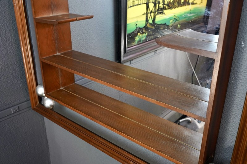 Mid Century Modern Turner Balls Shadow Box Display Shelves Wall