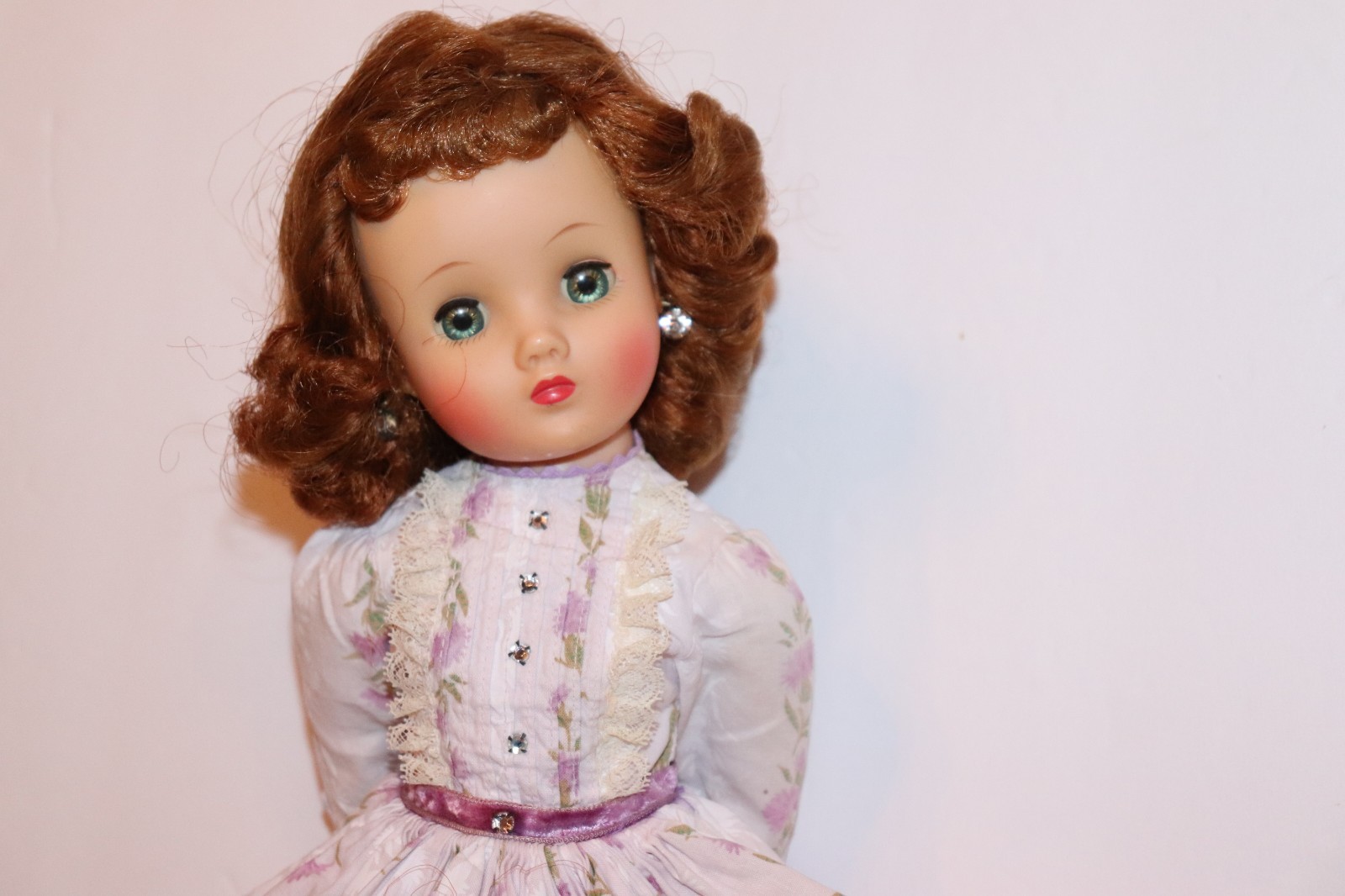 Vintage Madame Alexander Elise Doll Stunning Red Head Rare Tagged Dress 1958