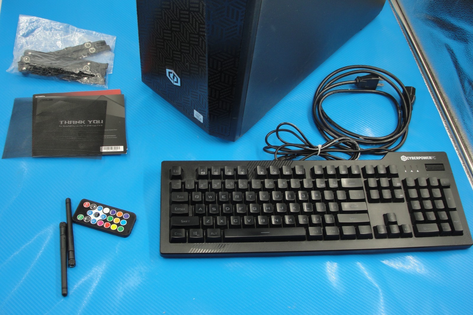 CyberPowerPC Gaming Desktop Intel i5-10400F GTX 1660 Super 8GB RAM 500GB SSD - Thumbnail 2