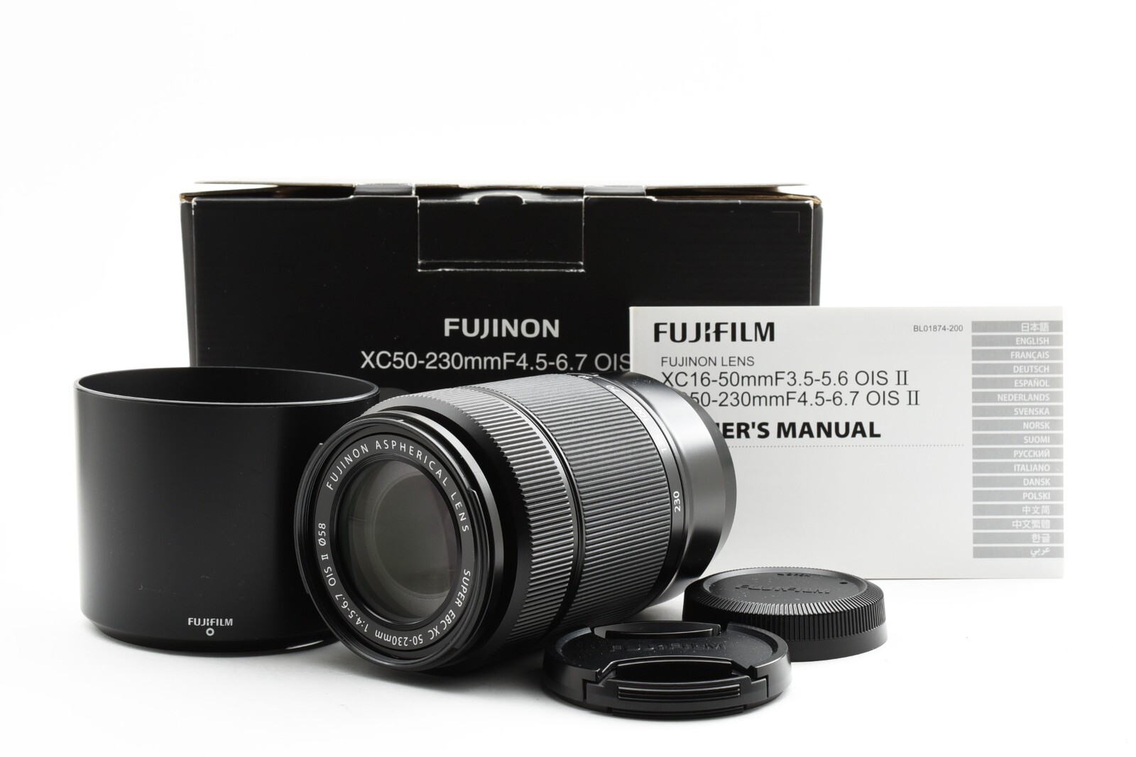 ★良品★FUJIFILM FUJINON XC 50-230mm 4.5-6.7 Amazon.com : Fujifilm XC 50-230mm F4.5-6.7 Camera Lens