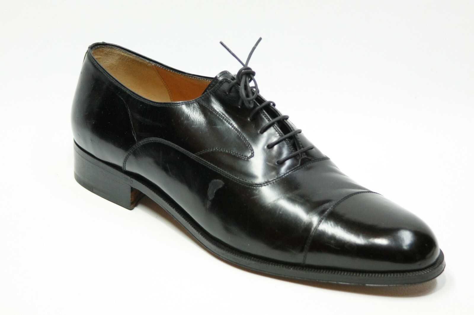 SALVATORE FERRAGAMO PADOVA CUP-TOE OXFORD SHOES 13D | eBay