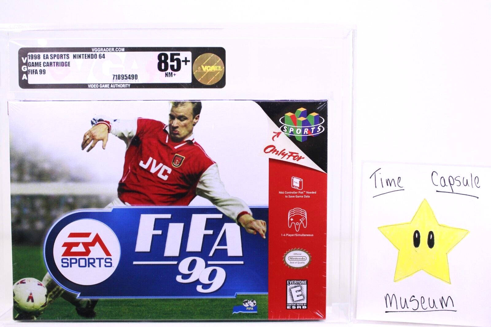 FIFA 99 Soccer New Nintendo 64 N64 Factory Sealed WATA VGA Grade