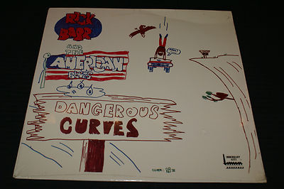 RICK BARR & THE AMERICAN BLUES - DANGEROUS CURVES LP 1986 OOP RECORD SEALED NEW