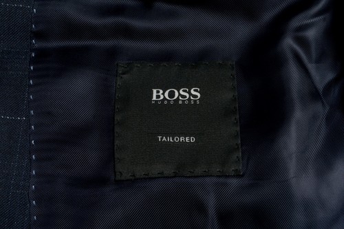Pre-owned Hugo Boss "t-royston/wain1" Men's Extra Slim 100% Wool Plaid Two Button Suit In Multicolor