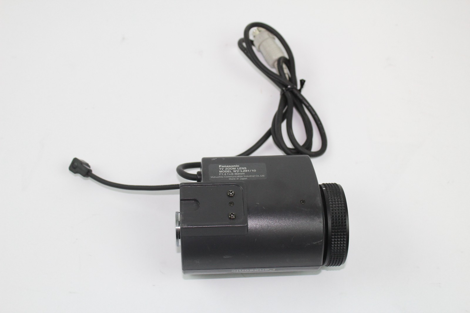 Panasonic Motorized Zoom/Focus Lens 8.5-85mm WV-LZ81/10 1/2