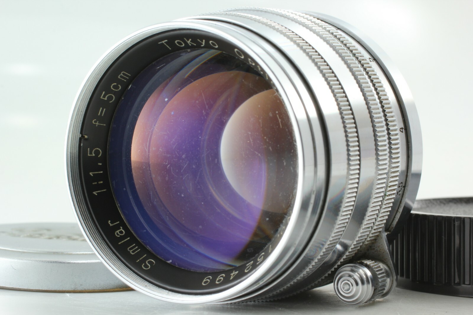 Rare!! EXC++++ 】 Tokyo Optical Simlar 5cm 50mm f/1.5 Lens Rare!! EXC++++ 】 Tokyo Optical Simlar 5cm 50mm f/1.5 Lens