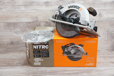 WX520L.9 Worx Nitro 20V 7.25'' Cordless Circular Saw (Tool Only/No Battery)