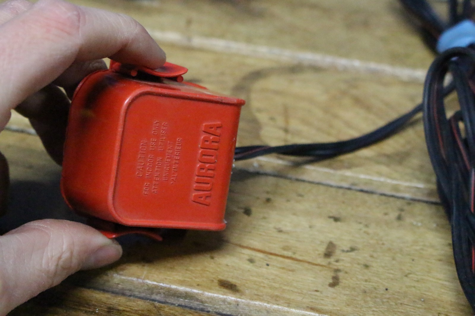 Lot Set of 2 1970s Vintage Aurora AFX Slot Car Track Transformer USED