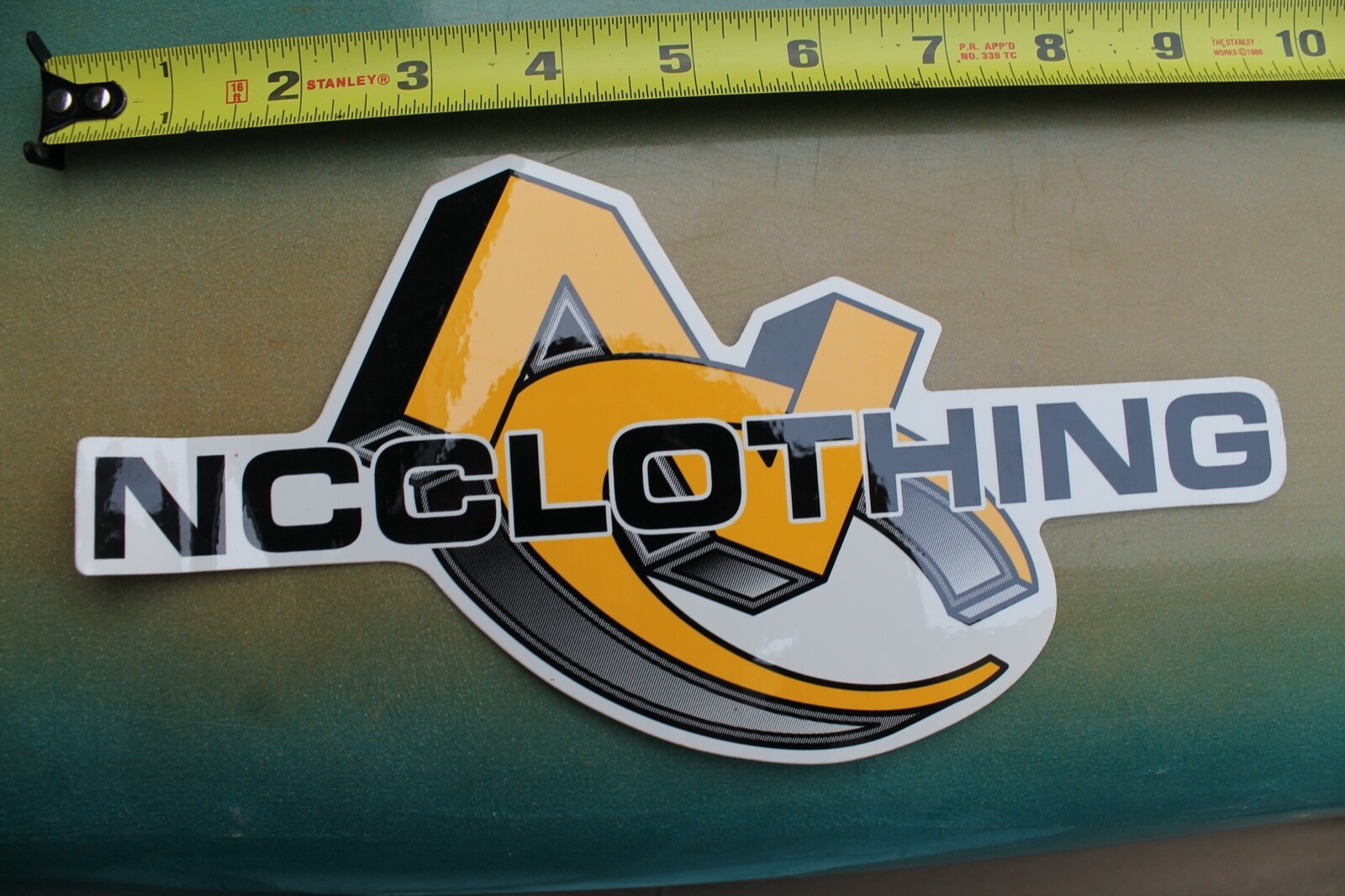 NC Clothing 3D Graffiti Yellow Block Rare 90's Z25 Vintage NC Clothing 3D Graffiti Yellow Block Rare 90's Z25 Vintage