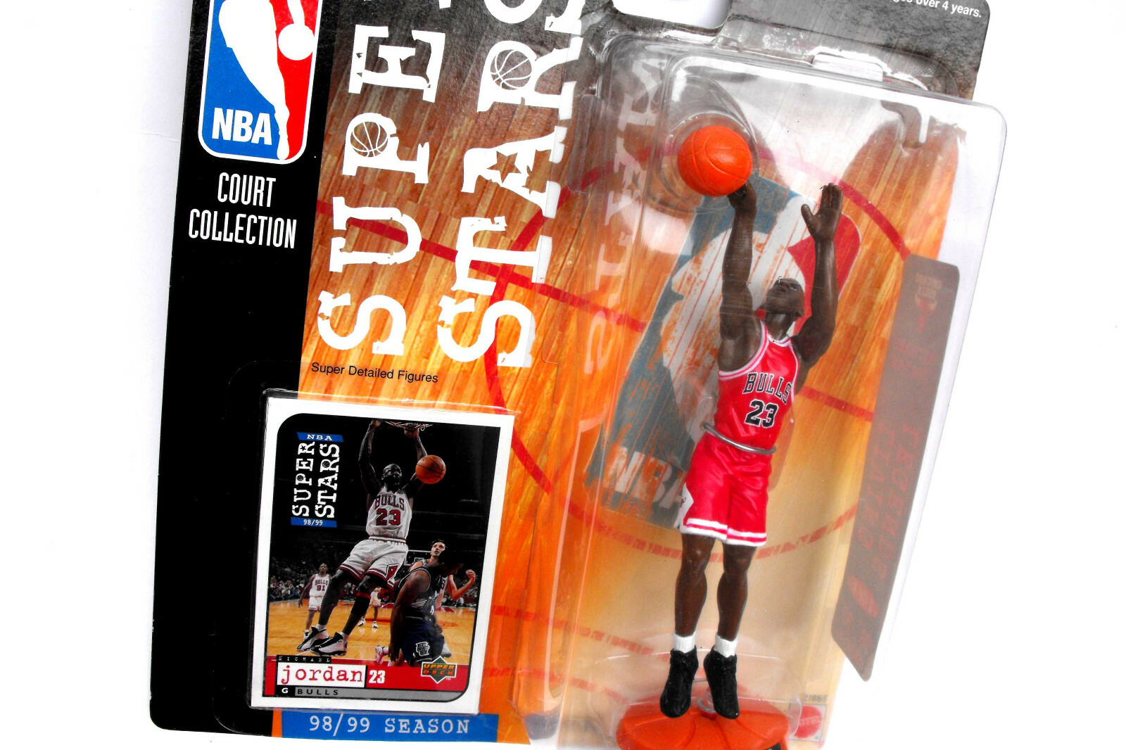Vintage Michael Jordan Chicago Bulls NBA Court 98/99 Mattel