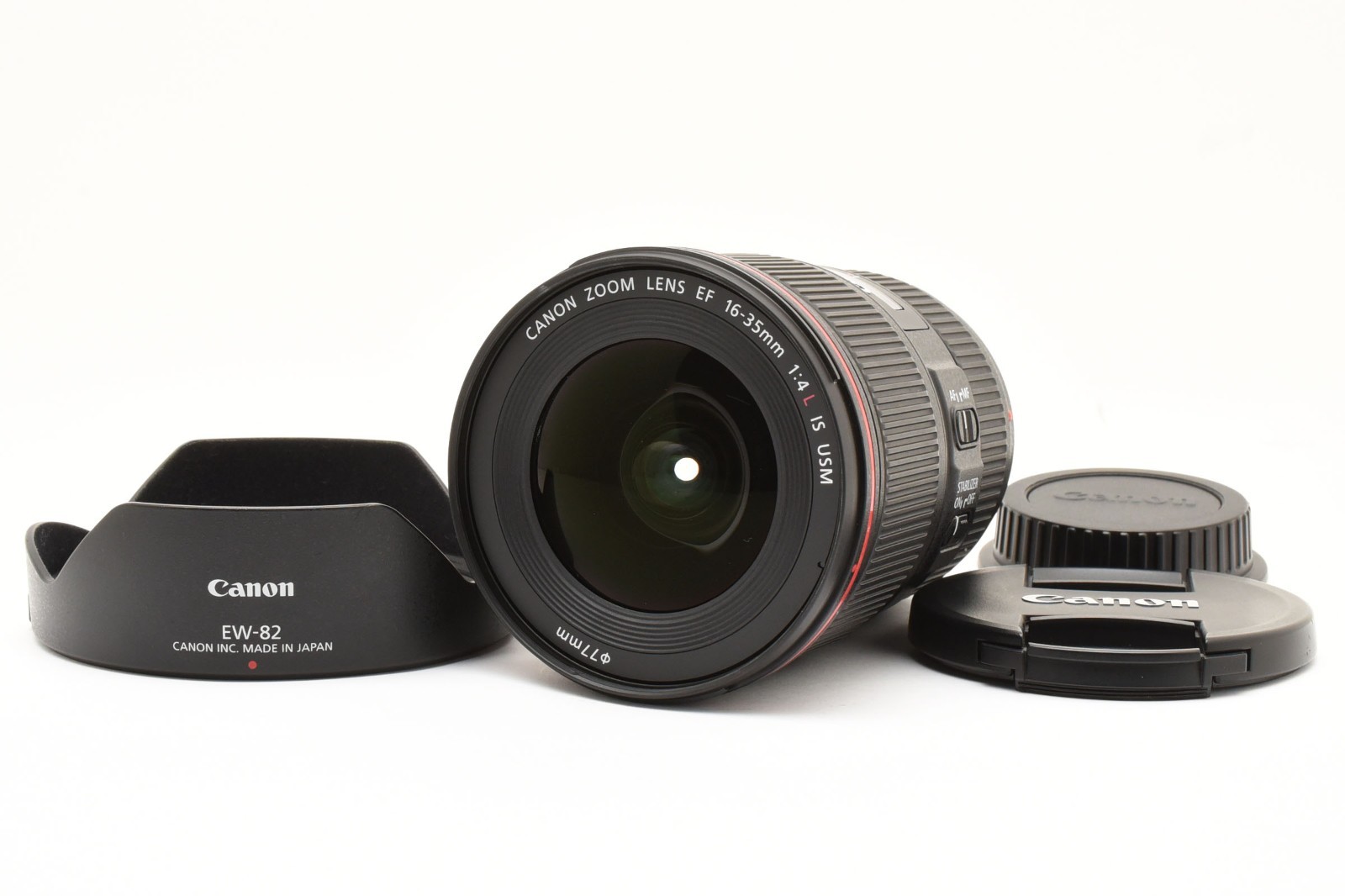 Canon EF 16-35mm f/4 L IS USM Wide Angle Lens From JAPAN