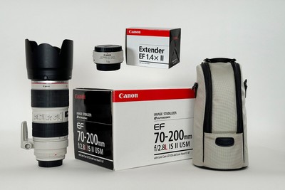 Canon EF 70-200mm f/2.8L IS II USM + 1.4 II extender CLEAN & SHARP