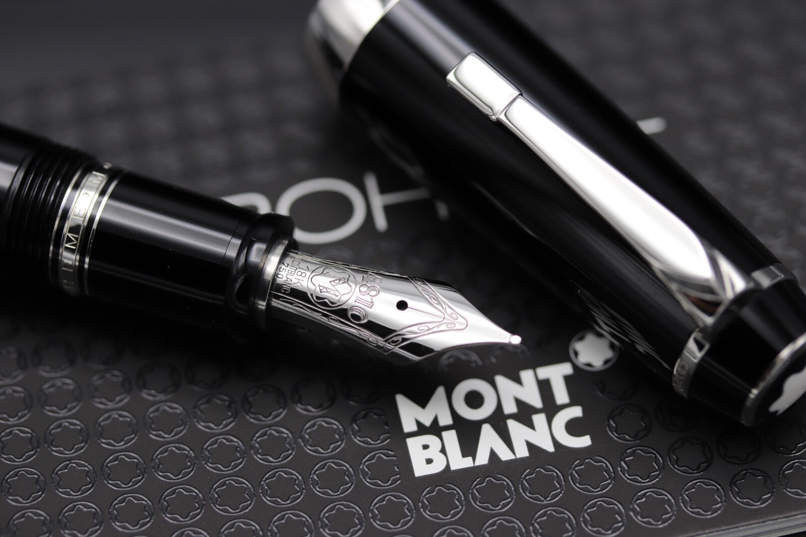 Montblanc Boheme XL Platinum Line No Stone Fountain Pen - VERY RARE - UNUSED 3