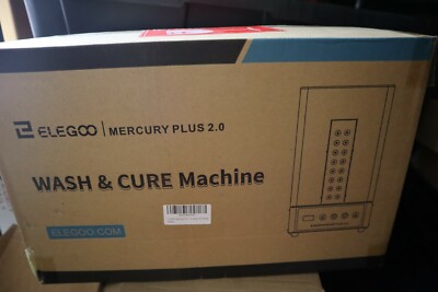 【NEW】ELEGOO Mercury Plus 2 IN 1 Wash and Curing Machine V2.0 for SLA 3D Printer