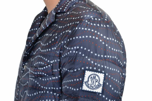 Pre-owned Moncler Gamme Bleu Men's Multi-color Down Insulated Sport Coat Jacket 1 2 3 4 In Multi-color: Black/ Red