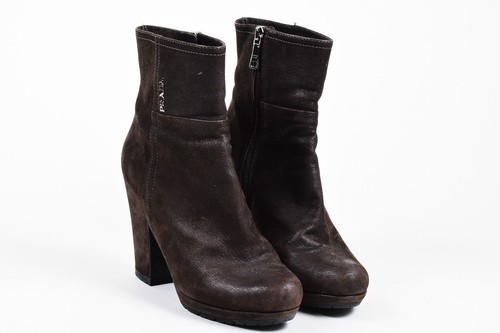 Archive Prada boots brown 00s Prada Men's 9.0 US Archive