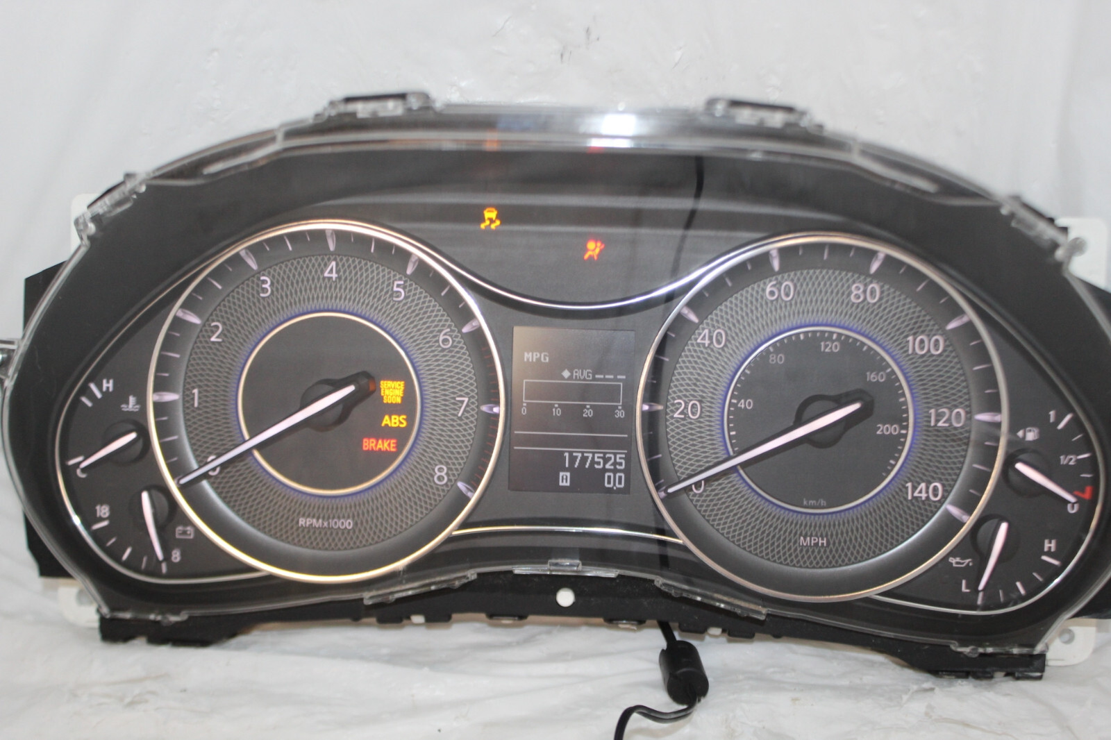 Speedometer Instrument Cluster 2011 2012 Infiniti QX56 Dash Gauges 177,525 Miles