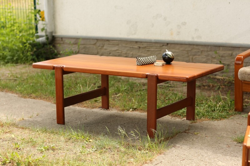 True ( Vrai) Vintage Teck Skipper MÃ¸Bler Table Basse Sven Ellekaer 70er Danemark