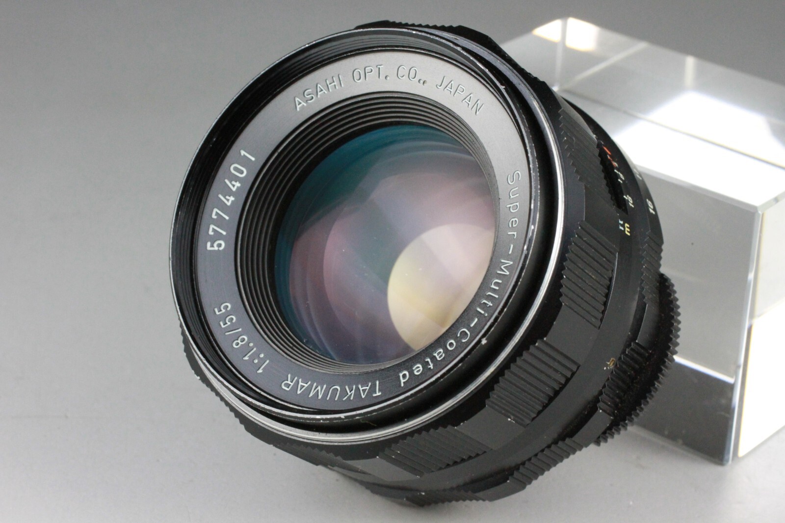 ASAHI Pentax Super Multi Coated Takumar 55mm f1.8 M42 Mount