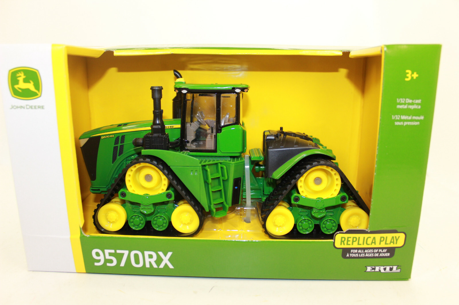 ERTL 45551 John Deere 9570 RX Raupentraktor Traktor 132 NEU in OVP 