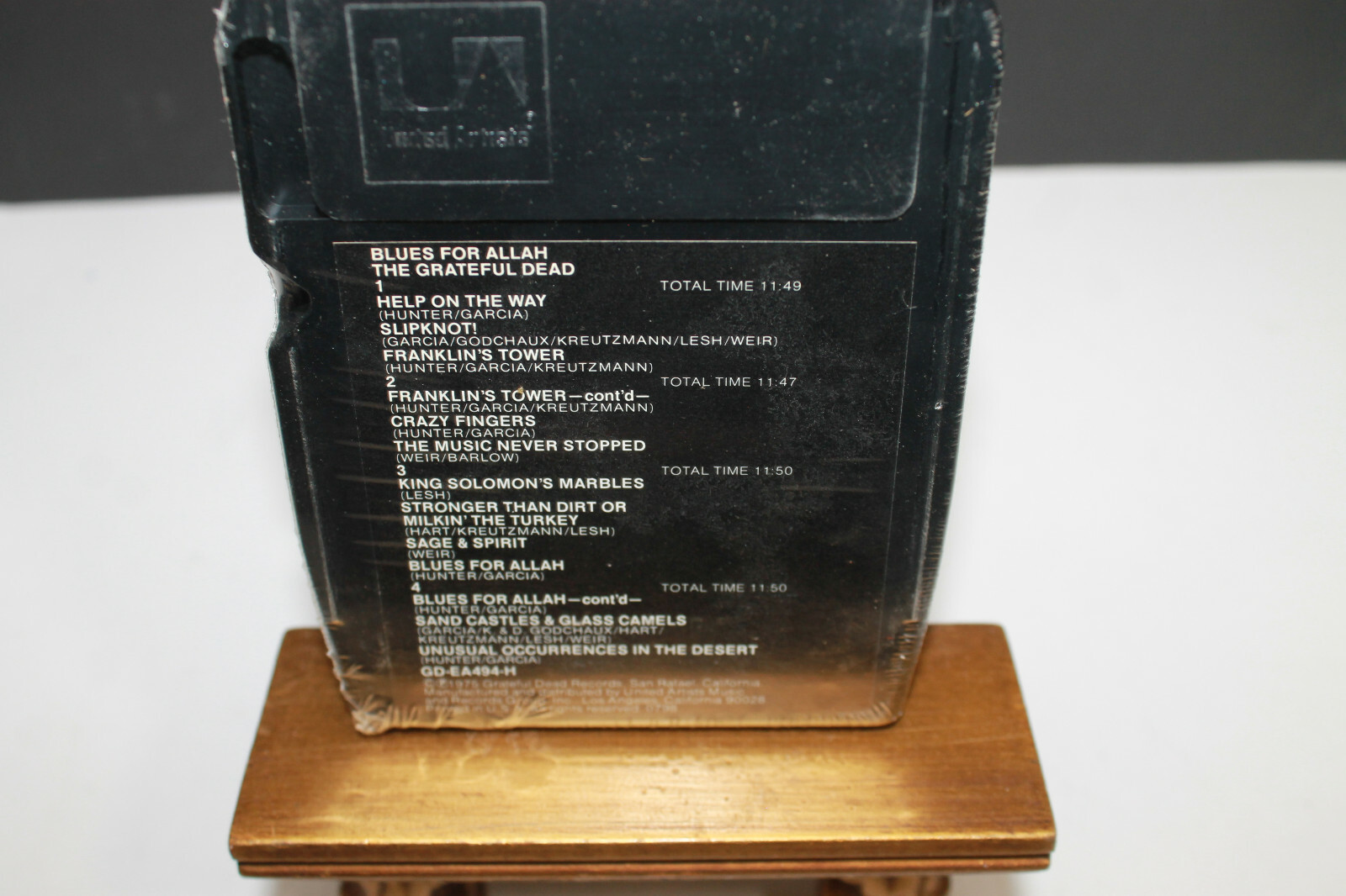 Blues For Allah The Greatful Deal 8 Track Factory Sealed New Old Stock