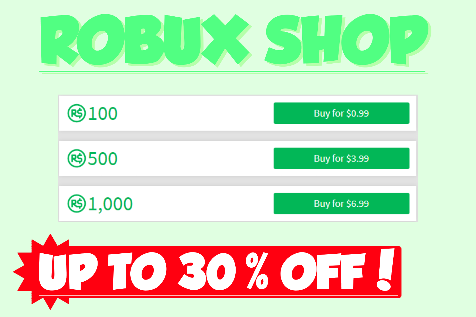 Cheap Roblox Robux 1005001000 No Fees Shopping Bin Search Ebay Faster - 