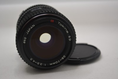 TOKINA 28-70mm f/1:3.5-4.5 MF SD Camera Lens - Made In Japan